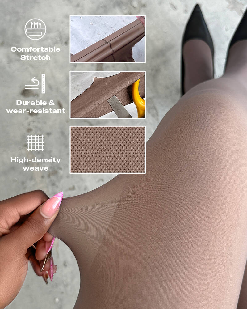 ChicMe ShapeLift 2 Piece No Fleece Lined Magic Tummy Control Leggings High Waisted Tight Pants 3 Shades (Size Regular/Large)
