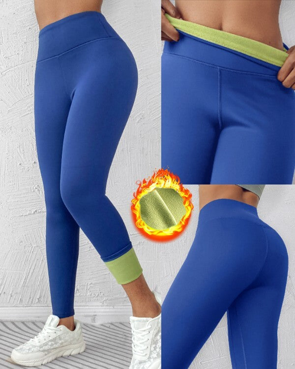 ChicMe ShapeLift Fleece Lined Active Pants Thick Soft Tummy Control Termal Warm Winter Shaping Pants