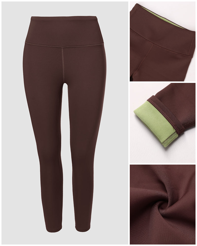 ChicMe ShapeLift Fleece Lined Active Pants Thick Soft Tummy Control Termal Warm Winter Shaping Pants