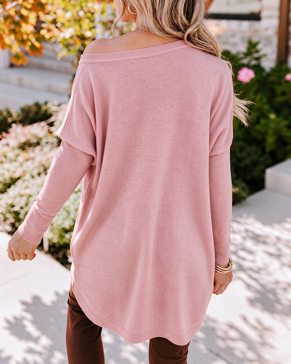 CHICMELIVE Oversized Sweaters for Women Casual Knit Pullover Tops Fall Outfits