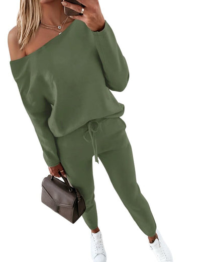 CHICMELIVE Womens Tracksuit Fall 2 piece Outfits Pants Set Travel Outfits