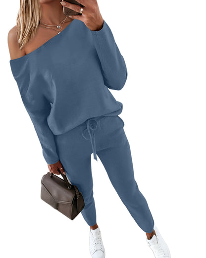 CHICMELIVE Womens Tracksuit Fall 2 piece Outfits Pants Set Travel Outfits