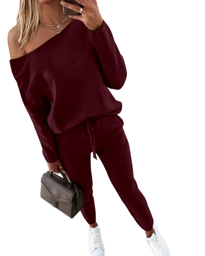 CHICMELIVE Womens Tracksuit Fall 2 piece Outfits Pants Set Travel Outfits