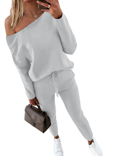 CHICMELIVE Womens Tracksuit Fall 2 piece Outfits Pants Set Travel Outfits