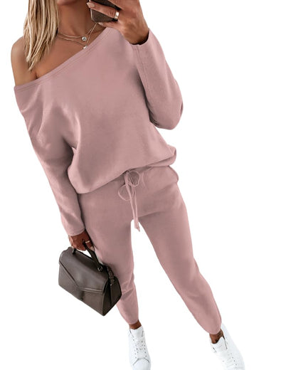 CHICMELIVE Womens Tracksuit Fall 2 piece Outfits Pants Set Travel Outfits