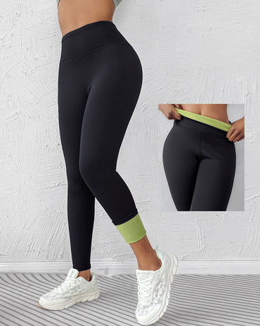 ChicMe ShapeLift Fleece Lined Active Pants Thick Soft Tummy Control Termal Warm Winter Shaping Pants