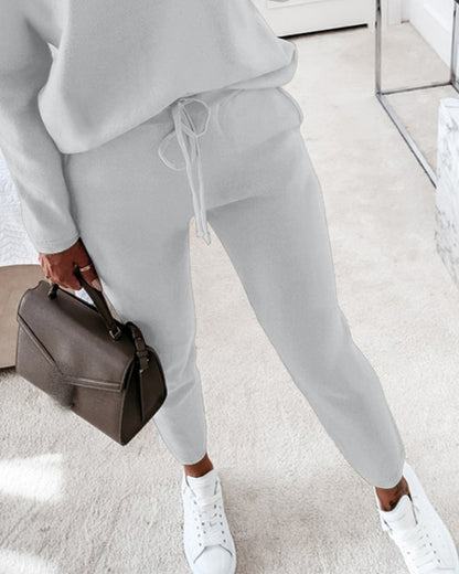 CHICMELIVE Womens Tracksuit Fall 2 piece Outfits Pants Set Travel Outfits