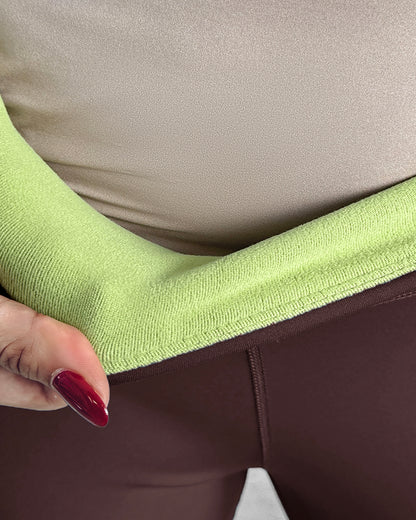 ChicMe ShapeLift Fleece Lined Active Pants Thick Soft Tummy Control Termal Warm Winter Shaping Pants