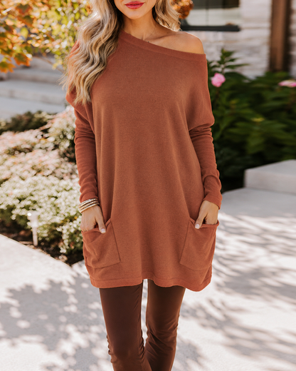 CHICMELIVE Oversized Sweaters for Women Casual Knit Pullover Tops Fall Outfits