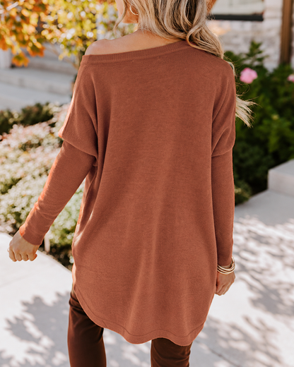 CHICMELIVE Oversized Sweaters for Women Casual Knit Pullover Tops Fall Outfits