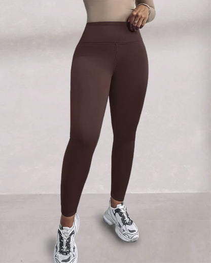 ChicMe ShapeLift Fleece Lined Active Pants Thick Soft Tummy Control Termal Warm Winter Shaping Pants