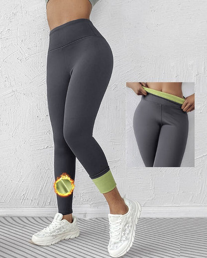 ChicMe ShapeLift Fleece Lined Active Pants Thick Soft Tummy Control Termal Warm Winter Shaping Pants