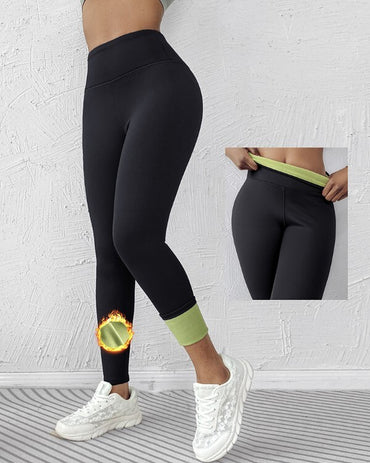 ChicMe ShapeLift Fleece Lined Active Pants Thick Soft Tummy Control Termal Warm Winter Shaping Pants