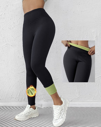 ChicMe ShapeLift Fleece Lined Active Pants Thick Soft Tummy Control Termal Warm Winter Shaping Pants