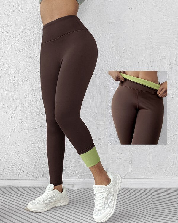 ChicMe ShapeLift Fleece Lined Active Pants Thick Soft Tummy Control Termal Warm Winter Shaping Pants
