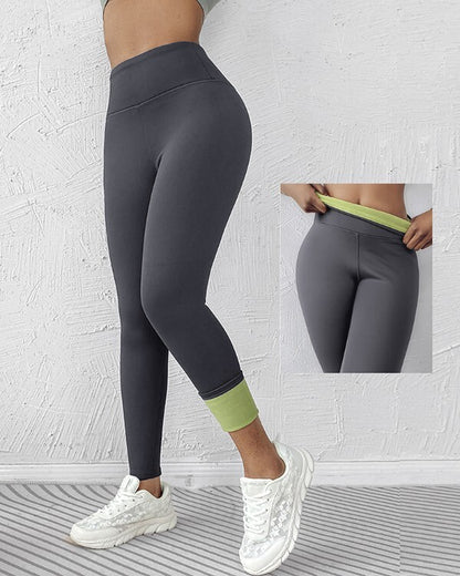ChicMe ShapeLift Fleece Lined Active Pants Thick Soft Tummy Control Termal Warm Winter Shaping Pants