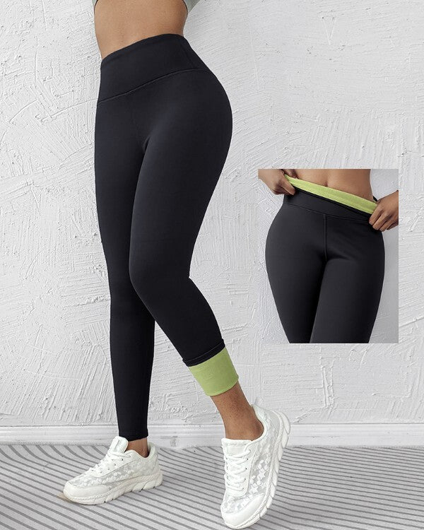 ChicMe ShapeLift Fleece Lined Active Pants Thick Soft Tummy Control Termal Warm Winter Shaping Pants