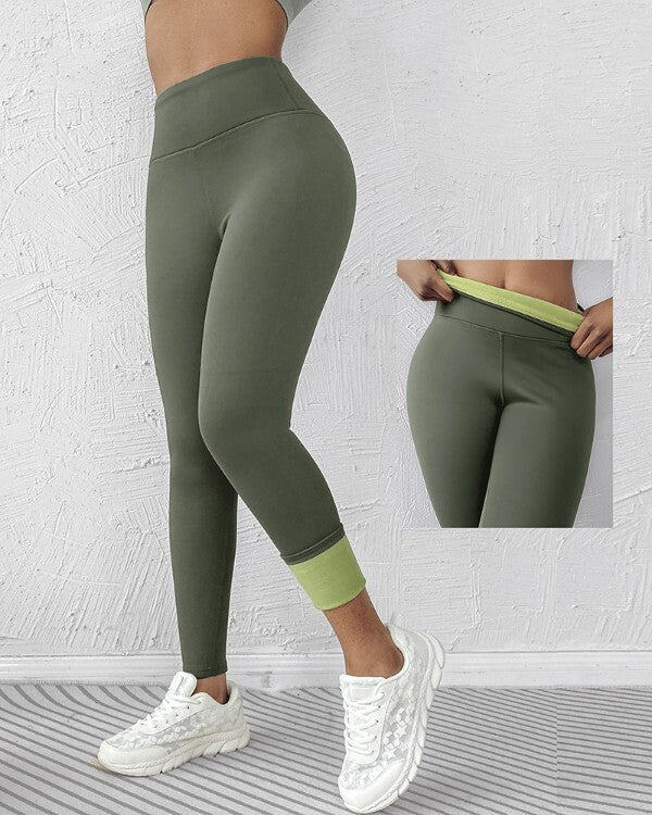 ChicMe ShapeLift Fleece Lined Active Pants Thick Soft Tummy Control Termal Warm Winter Shaping Pants